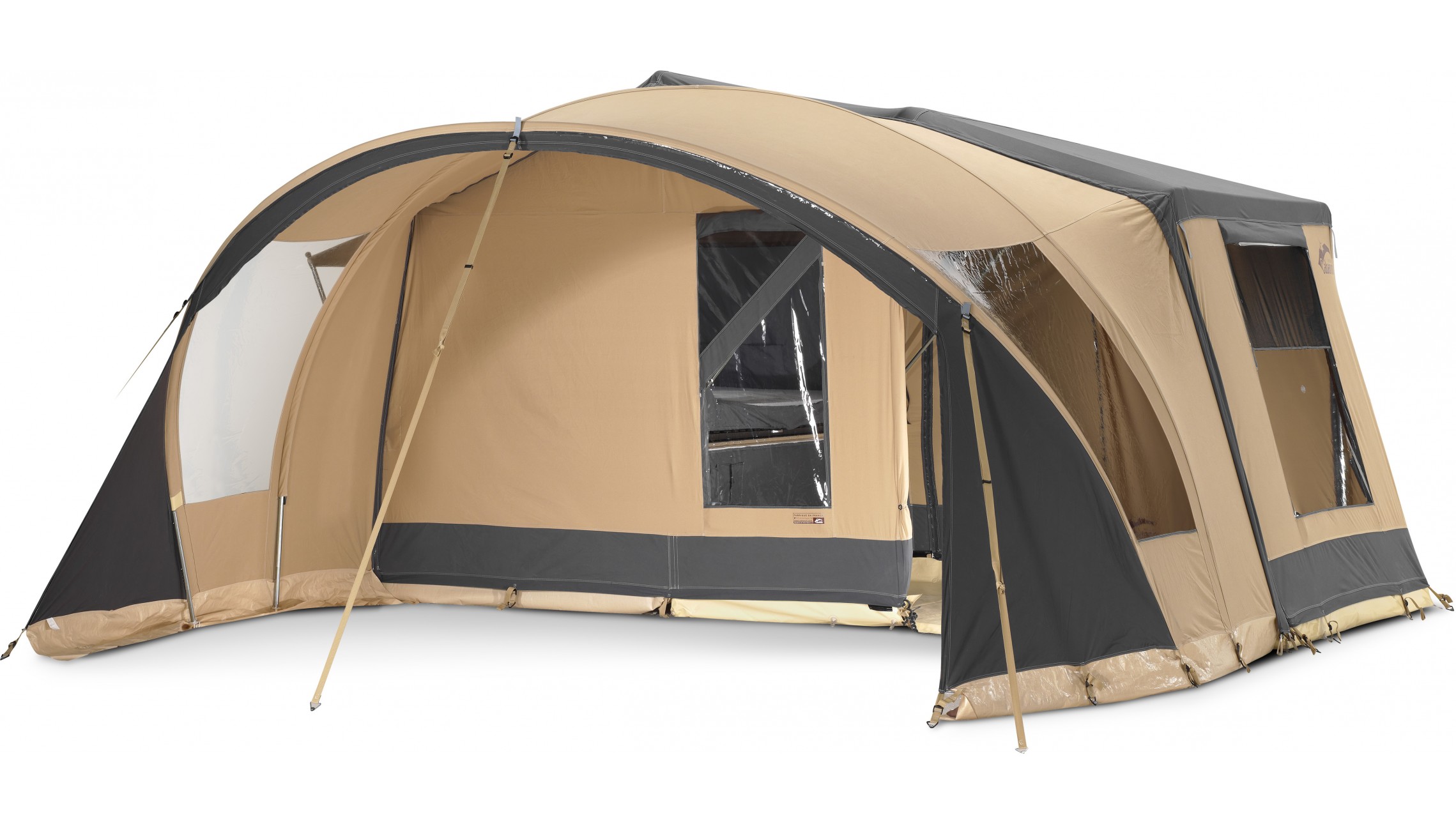 Malawi 2.0 trailer tent with brakes and jacks - Cabanon, the tent ...