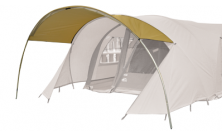 Biscaya 440 tunnel coated polyester tent Cabanon the tent specialist