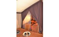 Tente lodge Safari 500 intérieur